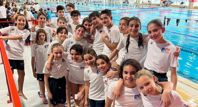 Libertas Nuoto Novara: 2 vittorie e 6 podi per gli Esordienti A