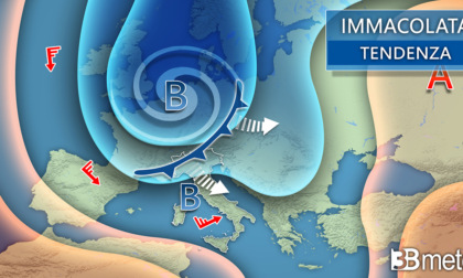 In arrivo la "burrasca dell’Immacolata" con freddo e neve anche a bassa quota