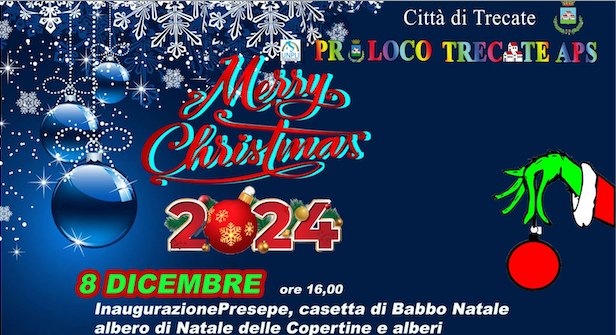 Presepe, casa di Babbo Natale, abeti colorati: l’8 in piazza Cavour a Trecate