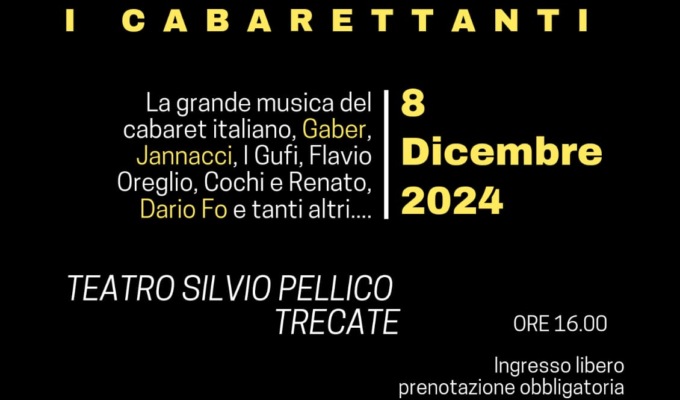 “Sipario aperto su Trecate”: l’8 dicembre il primo spettacolo