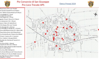 "Una luce in città": l'8 dicembre presepi illuminati a Trecate