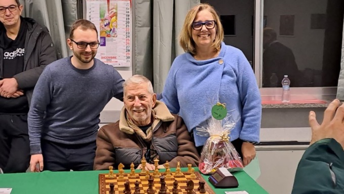 Lo scacchista novarese Italo Recanatini “Maestro ad Honorem”