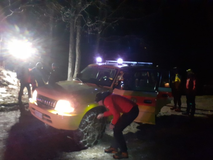 Raffiche di vento ad Alagna: portati tutti in salvo i 150 sciatori bloccati nelle stazioni sciistiche