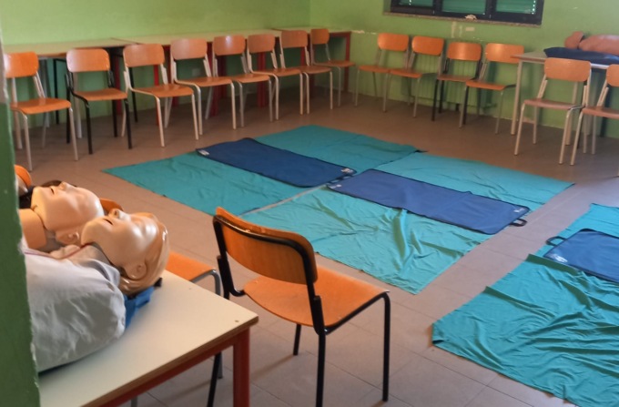 All’istituto agrario Cavallini di Lesa sono iniziati 6 corsi sulle manovre salvavita
