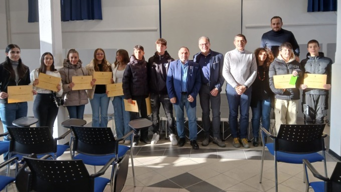 I vincitori delle borse di studio a Castelletto Ticino