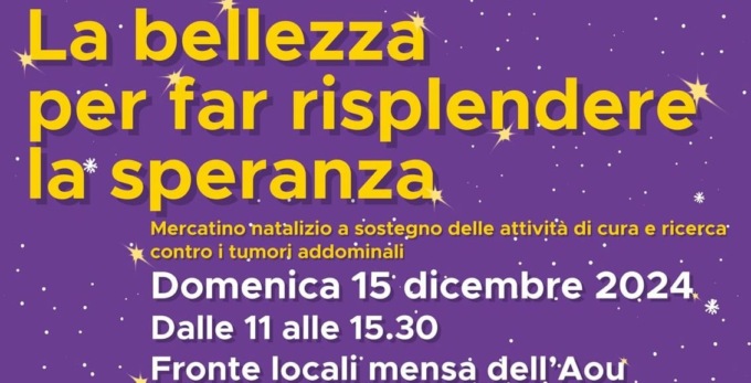 “La bellezza per far risplendere la speranza”, iniziativa a scopo benefico domenica 15