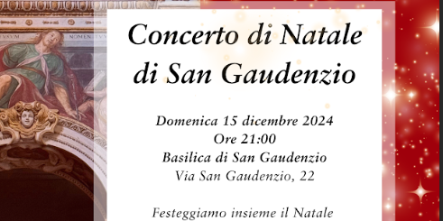 Fai Novara organizza un concerto di Natale in San Gaudenzio