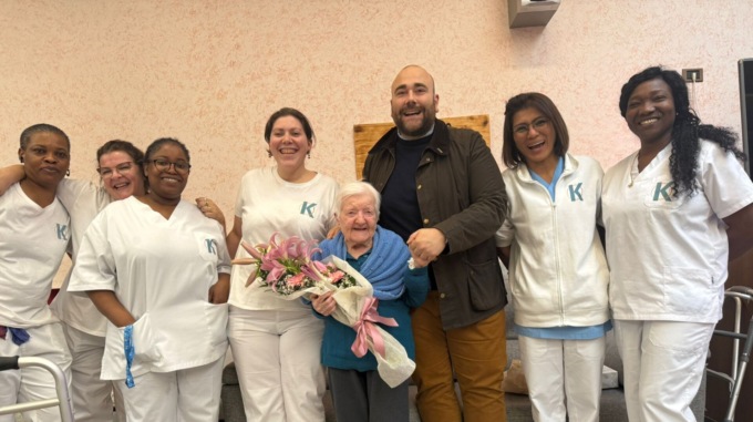 Novara: auguri a Pierina, per lei ben 102 candeline