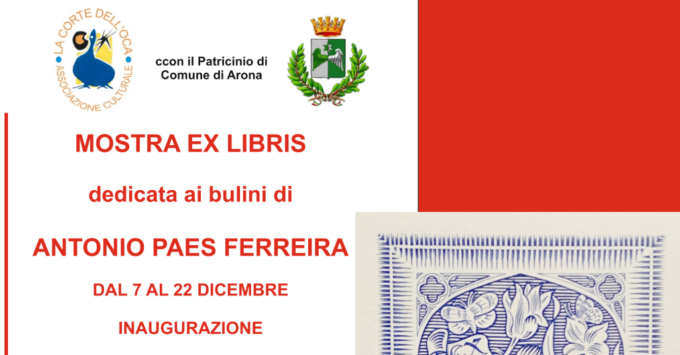 La Corte dell’Oca di Arona presenta la mostra Ex Libris