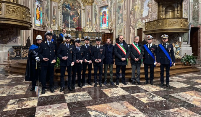 Festa della polizia locale del Piemonte: premiati 10 uomini della polizia di Trecate