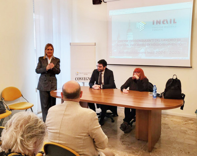 Consulenti del Lavoro di Novara e Inail insieme al servizio delle imprese