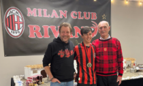 Il Milan club di Borgomanero premia l'atleta paralimpico Riccardo Bagaini