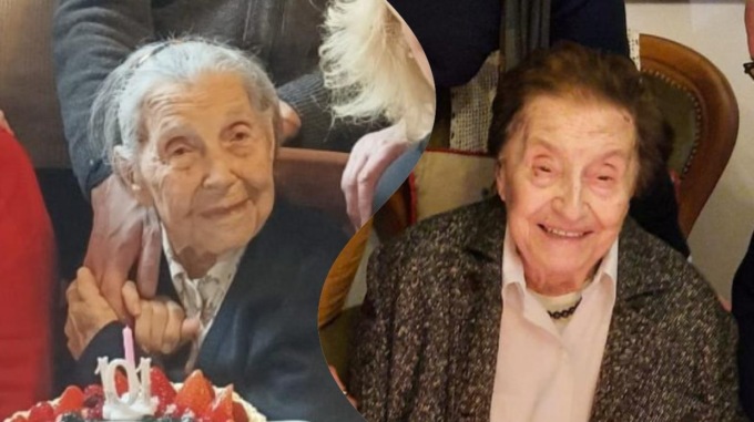 Novara: auguri alle super centenarie Italia e Maria