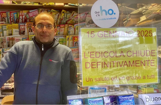 Novara: chiude anche la storica edicola della stazione