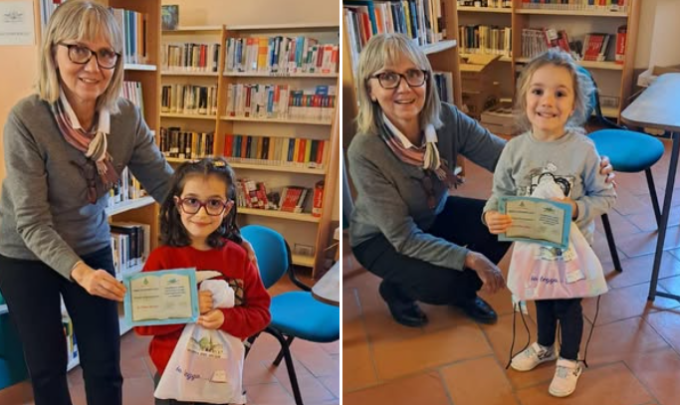 Piccoli e assidui frequentatori della biblioteca di Trecate: le premiazioni
