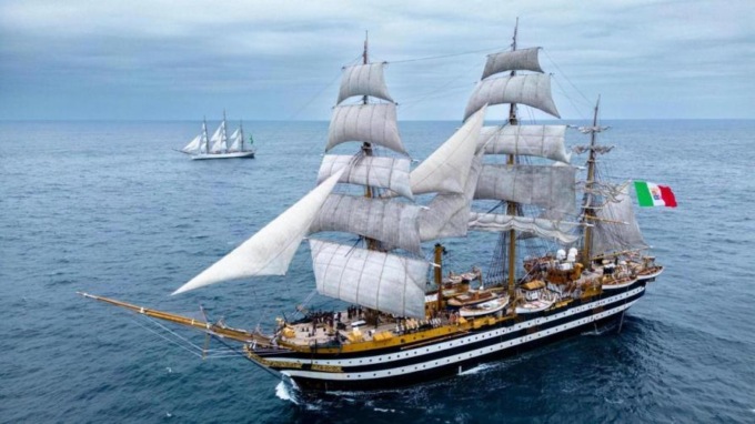 Il Piemonte a Jeddha con Nave Amerigo Vespucci