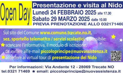 Aperte le iscrizioni 2025/26 all'asilo nido Piccolo Principe di Trecate