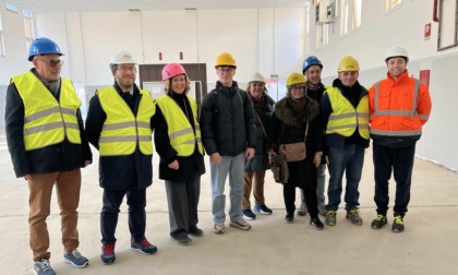 Visita al cantiere del liceo Carlo Alberto: un'opera da 9 milioni di euro