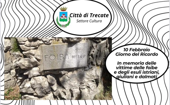 Giorno del Ricordo: le iniziative della città di Trecate oggi e domani