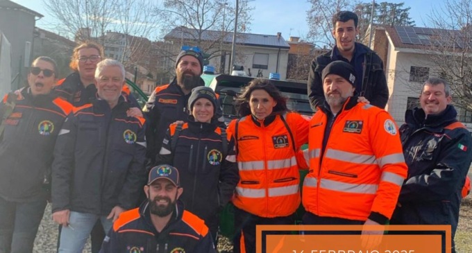Esame del corso di Alto Rischio certificato dai Vigili del fuoco per la squadra Aib e Pc Nebbiuno Odv