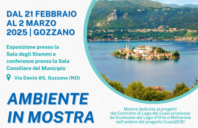 Ambiente in mostra a Gozzano si attende la conferenza sul Castello di Buccione