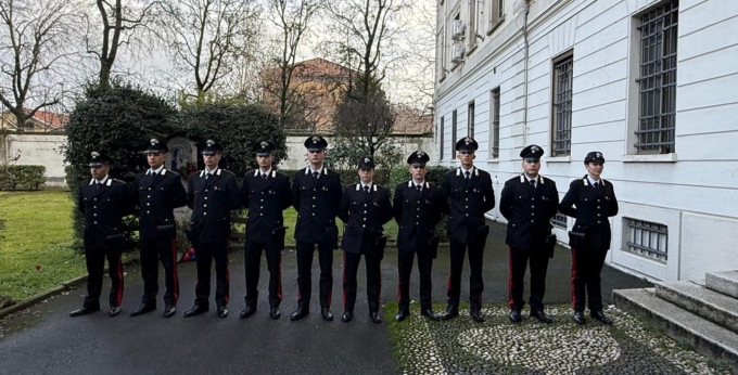 Dieci nuovi carabinieri per le stazioni di Novara e Arona
