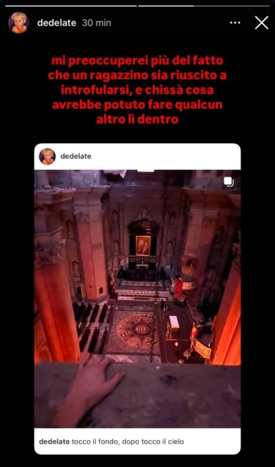 Dopo le denunce lo “scalatore” della Cupola si difende