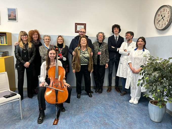 All’Hospice di Novara musica in ricordo di Gianni Aina