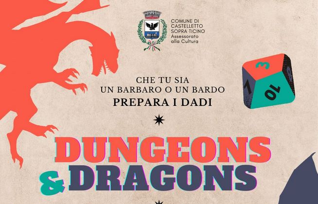 Dungeons & Dragons: una mattinata di gioco di ruolo a Castelletto