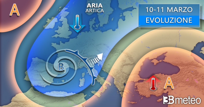 3Bmeteo: “Cambia tutto dal weekend, tornano pioggia, vento e neve”