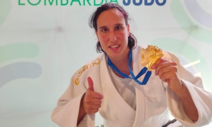 Michela Rubini, Accademia Arona Judo, vince l'oro al Gran Prix Veterani Lombardia