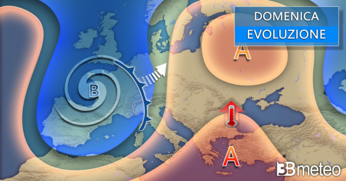 3BMeteo: “Torna il maltempo dal weekend, piogge anche intense”