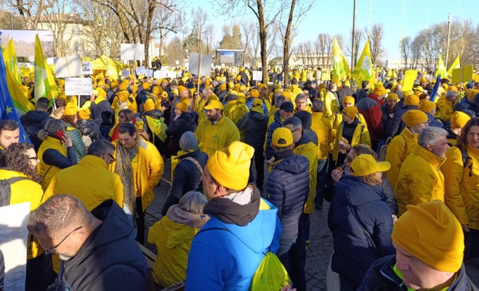 Coldiretti Novara-Vco: in 200 dalle due province per difendere la salute di tutti