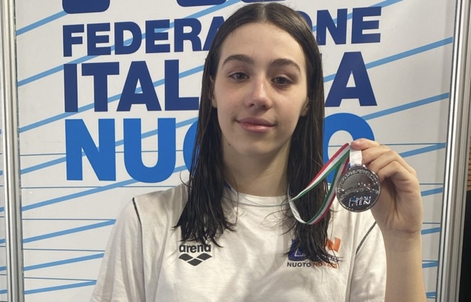 Angelica Piacentini cala il tris ai nazionali giovanili di nuoto