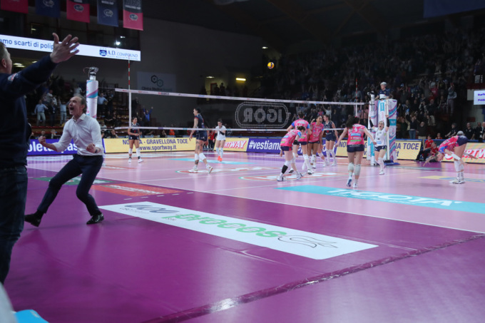 Igor Volley in semifinale scudetto con qualche brivido