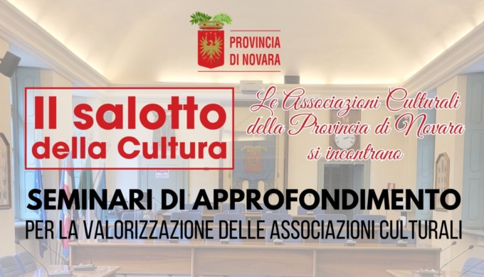 “Il salotto della cultura”: il 29 marzo il secondo incontro a Novara