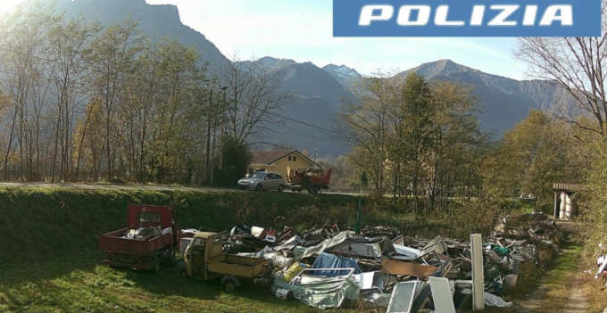 Scoperta e smantellata una grande discarica abusiva a cielo aperto a Premosello