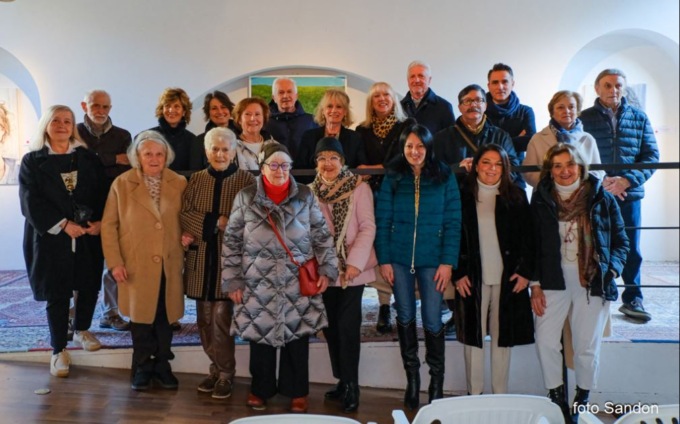 Oltre 250 visitatori per la mostra collettiva di Arte ad Arona