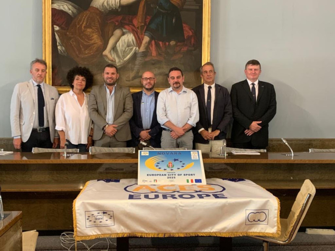 Novara Città europea dello sport: martedì 18 marzo la cerimonia ufficiale