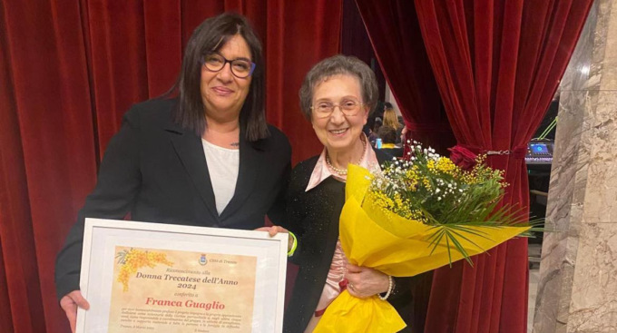 E’ Franca Guaglio la “Donna trecatese dell’anno”
