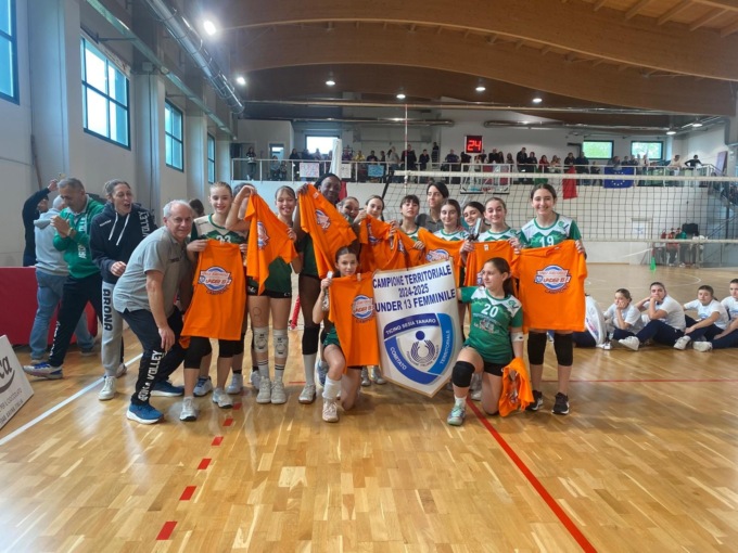 Le Under 13 della Pallavolo Arona campionesse territoriali