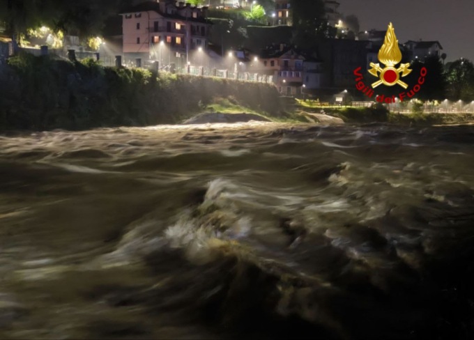 Vco flagellato dal maltempo: frane, smottamenti ed esondazioni