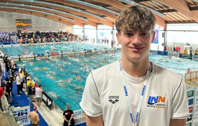 Libertas Nuoto: ai Criteria Giovanili bronzo per Pietro Colombo