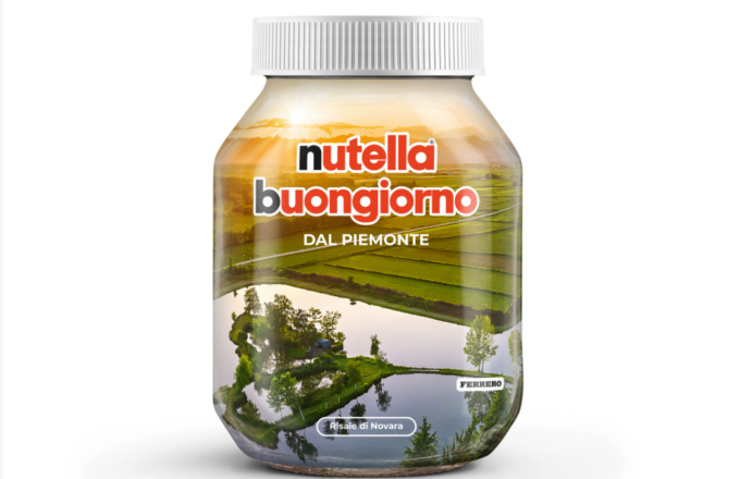 Le risaie di Novara protagoniste della nuova Limited edition della Nutella