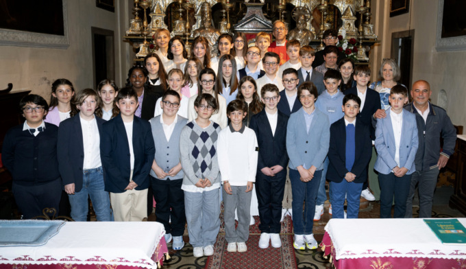 Cresime per i ragazzi di Paruzzaro e Oleggio Castello