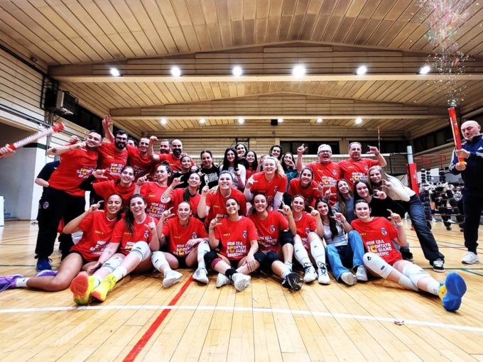 Storica promozione del Volley San Giacomo in serie C