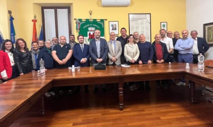 Tappa a Tornaco per il tour del presidente Binatti: sindaci uniti per il territorio