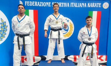 Il novarese Giacomo Casazza si prende un poker di ori nel karate