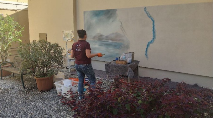 A Lesa un murale ricorderà la presenza di Alessandro Manzoni in paese