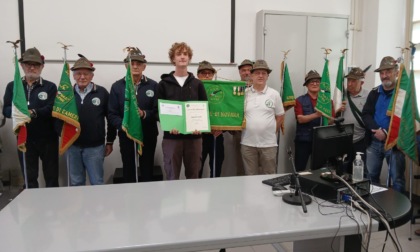 La borsa di studio degli Alpini per l'Omar va a Luca Denetto